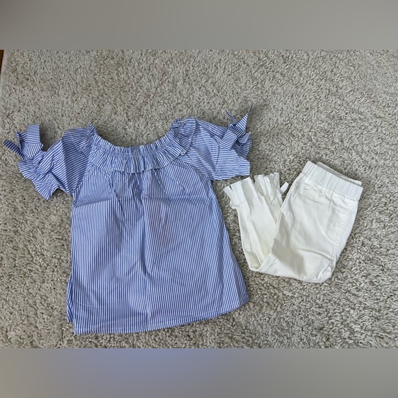 Girls Heart Pink Other - Girls Size 4T Shirt + Pants Set NWT